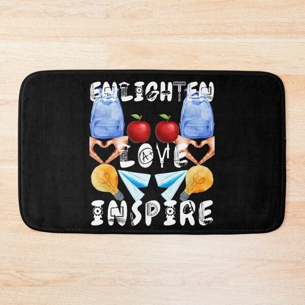 Item preview, enlighten love inspire; teach love inspire designed and sold by movie-popcorn.