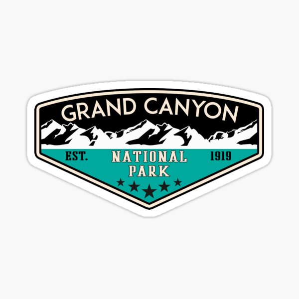 Artikel-Vorschau von GRAND CANYON NATIONALPARK ARIZONA BERGE WANDERN CAMPING WANDERN CAMP 6, designt und verkauft von DESTINATIONS DECAL.