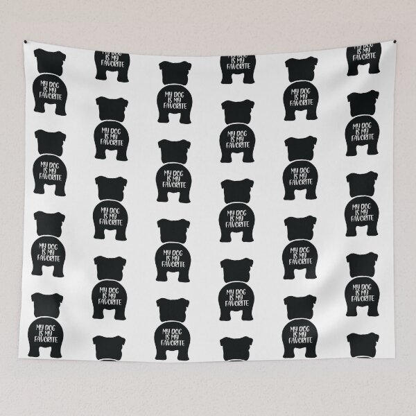 Item preview, English Bulldog - Dog is Fav  designed and sold by BohemianDesignz.