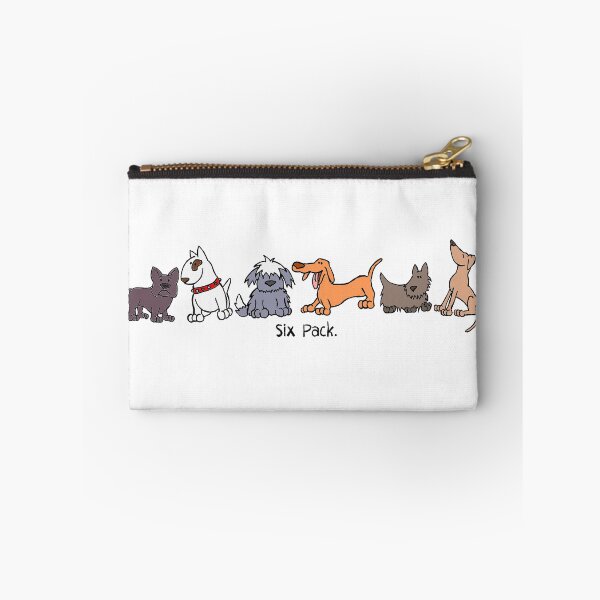 Item preview, Six Pack of Dogs Cartoon Dog designed and sold by MoPaws.