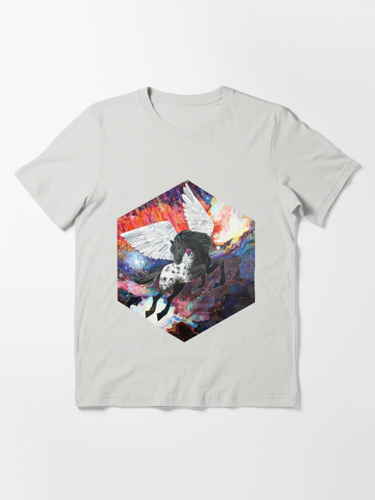 Thumbnail 2 of 7, Essential T-Shirt, Pegasus Painting - 2013 designed and sold by Gwenn Seemel.