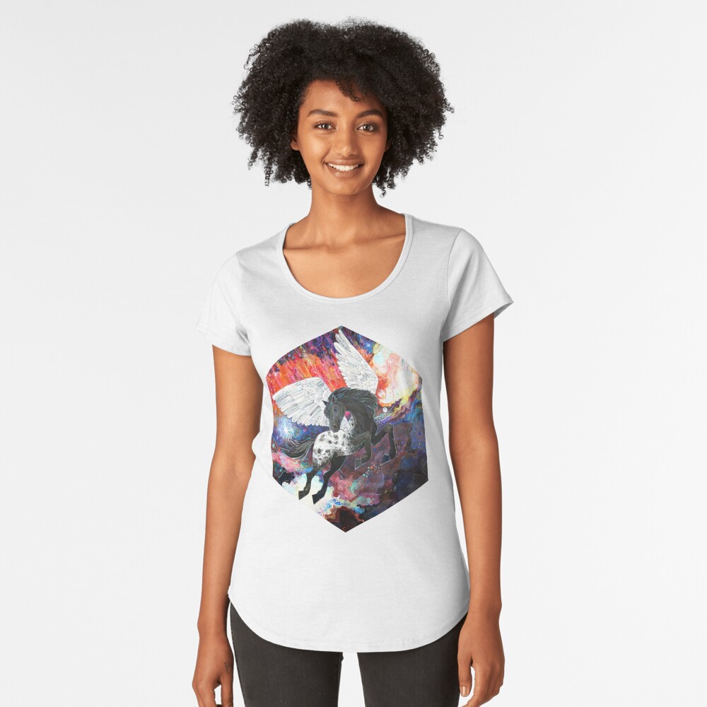 Item preview, Premium Scoop T-Shirt designed and sold by gwennpaints.