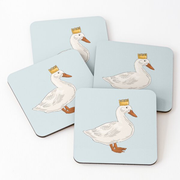 Item preview, King duck, duck wearing a crown  designed and sold by Kaleikaydesign.