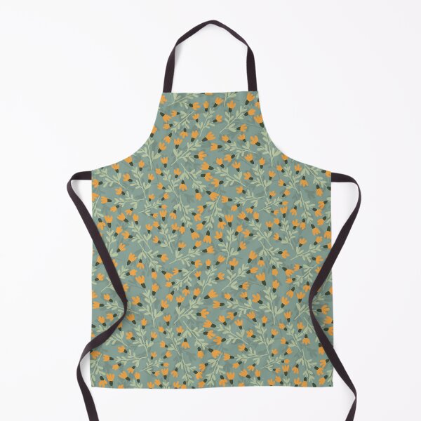 Item preview, Green & Orange Leaf Print designed and sold by StudioPosies.