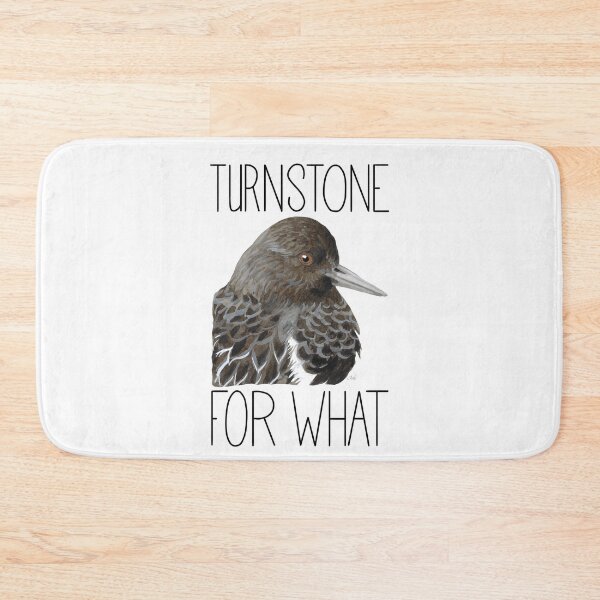 Item preview, Turnstone for What (Black Turnstone) designed and sold by LauraWolfArtist.
