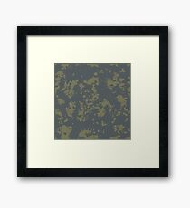 Grunge pattern Framed Print
