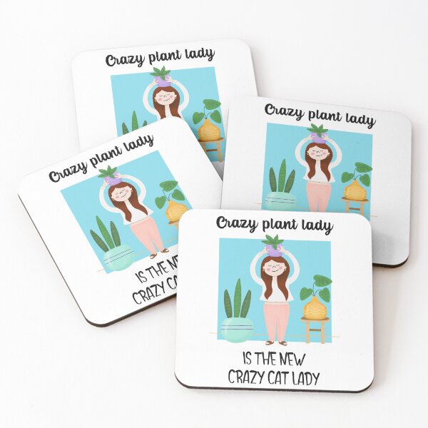 Item preview, Crazy Plant Lady - Is the New Crazy Cat Lady  designed and sold by LovenLaughter.