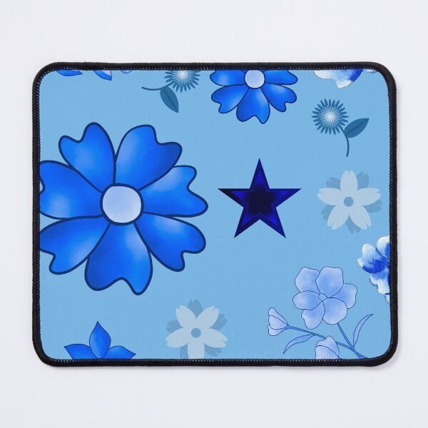 Item preview, Royal Blue Floral Design designed and sold by Rell1970.