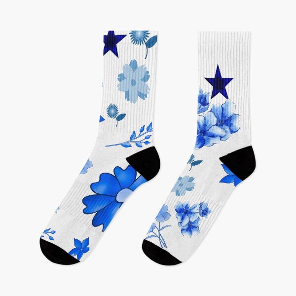 Item preview, Royal Blue Floral Design designed and sold by Rell1970.