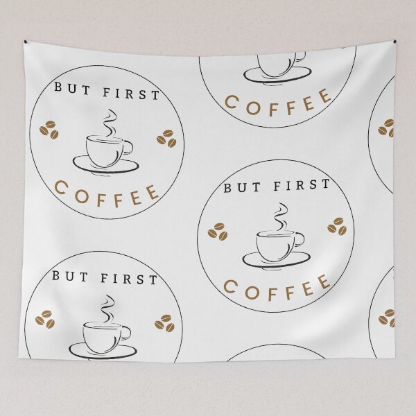 Item preview, But first, coffee designed and sold by RandiMullins.