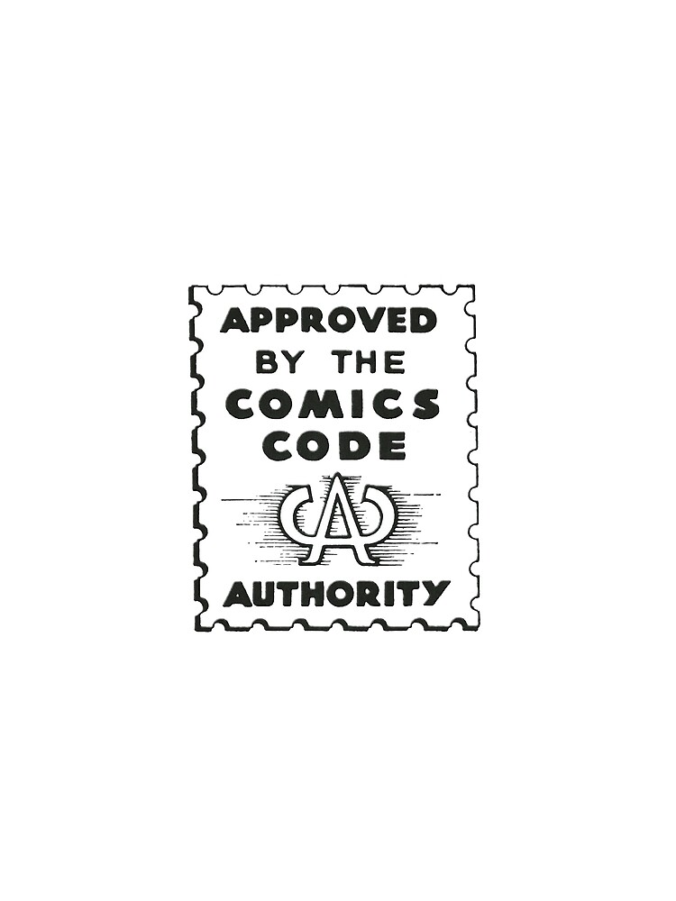 comics code authority shirt