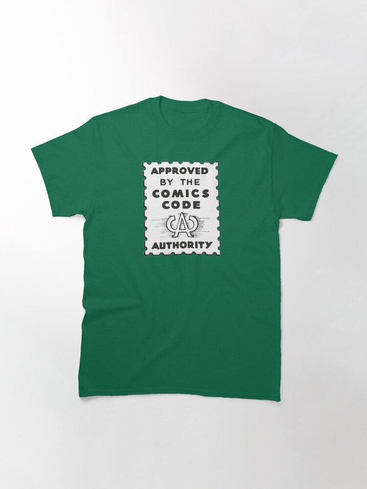 comics code authority shirt