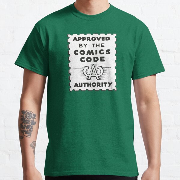 comics code authority shirt