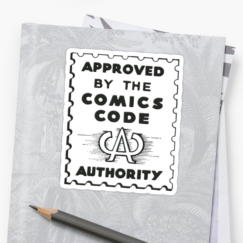 comics code authority shirt