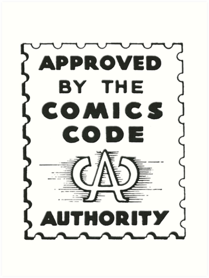 comics code authority shirt