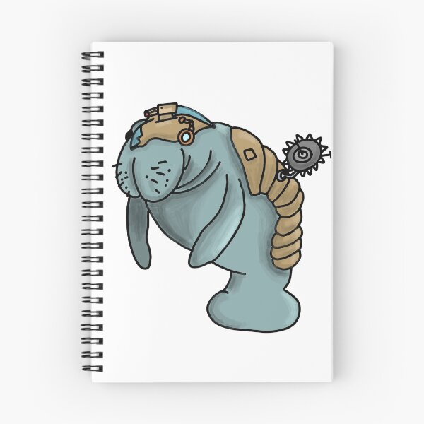 Item preview, laser robot manatee designed and sold by Ray Fox.