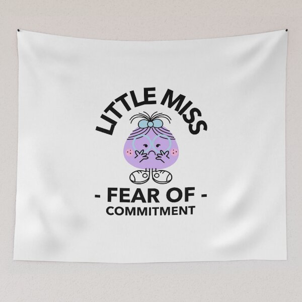 Item preview, Little Miss Fear of Commitment designed and sold by Daluyong.