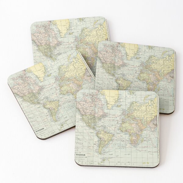 Item preview, 1909 World Atlas designed and sold by RealBooBear.