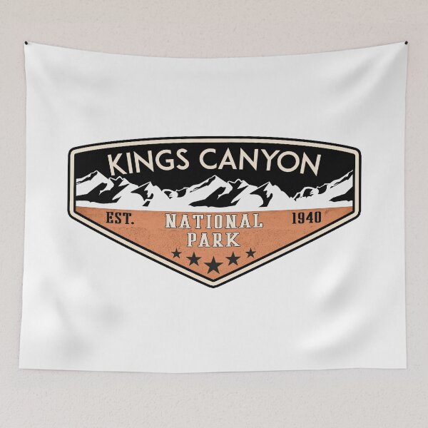 Item preview, KINGS CANYON NATIONAL PARK CALIFORNIA MOUNTAINS HIKE HIKING CAMP CAMPING NATURE 1940 designed and sold by DESTINATIONS DECAL.