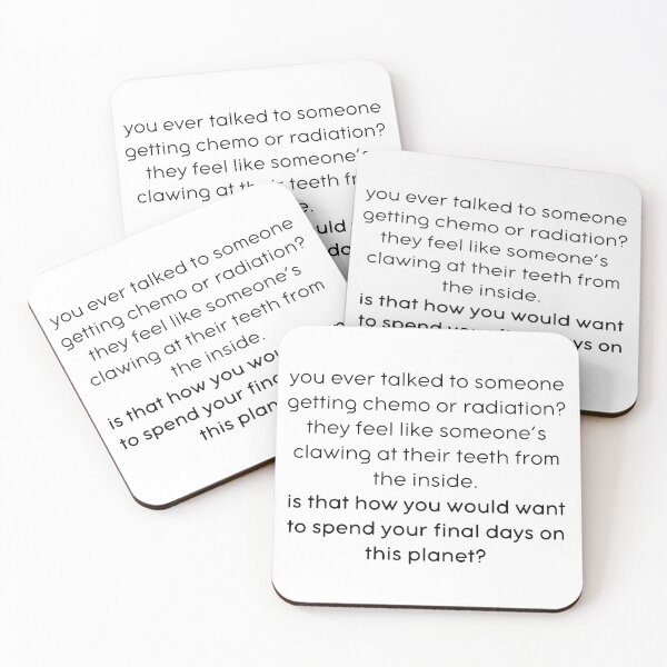 Item preview, Chemo and Radiation Quote designed and sold by kbynum.