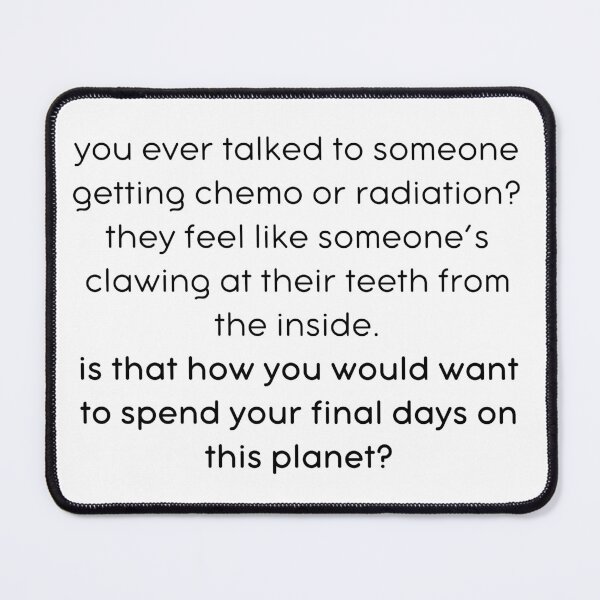 Item preview, Chemo and Radiation Quote designed and sold by kbynum.