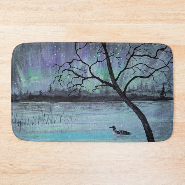 Item preview, Loon Under Aurora, Painted July 27, 2022 designed and sold by Debbie Center.