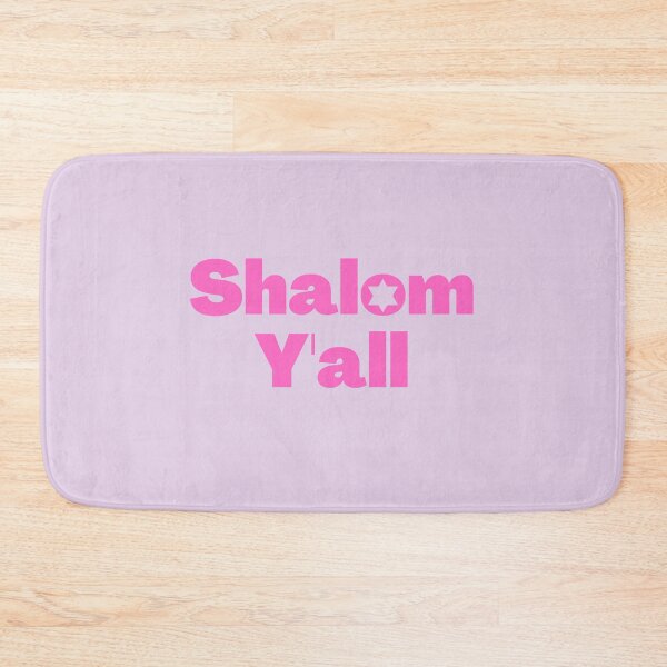 Item preview, Shalom Y'all pink designed and sold by NJGDesigns.