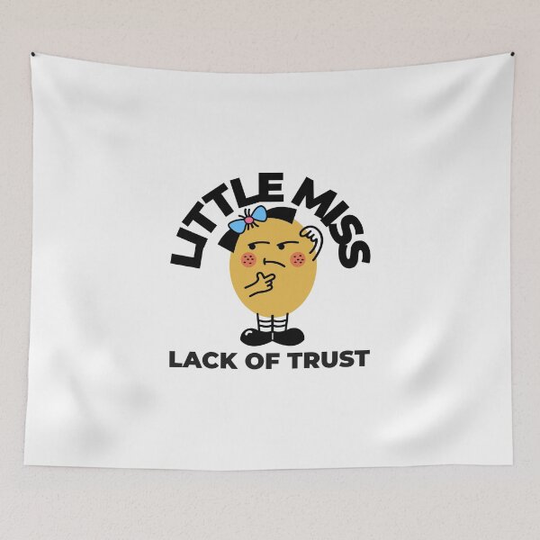 Item preview, Little Miss Lack of Trust designed and sold by Daluyong.