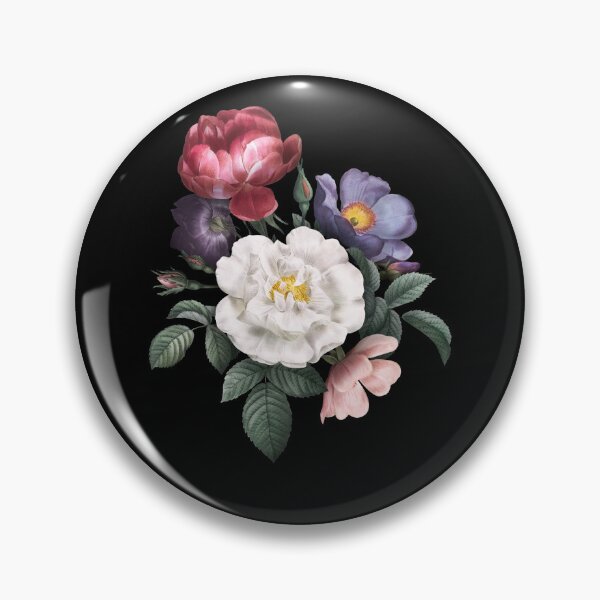 Item preview, New Fashion Black White Colorful Illustration Blossom Roses Design 2022 designed and sold by Thonja.