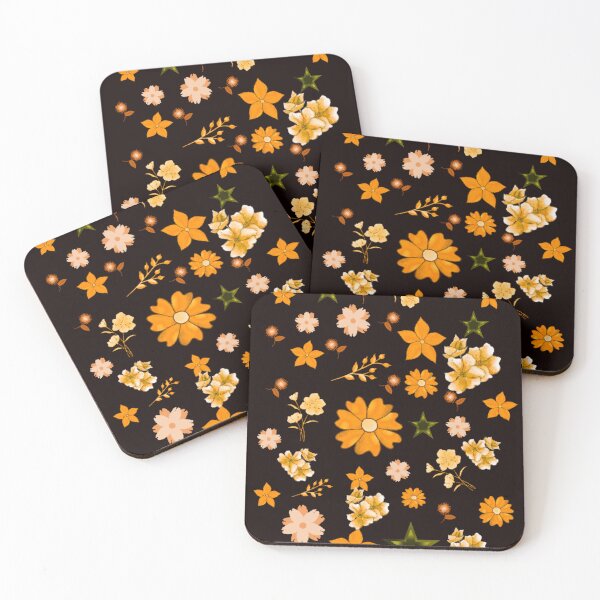 Item preview, Gold Floral Pattern designed and sold by Rell1970.