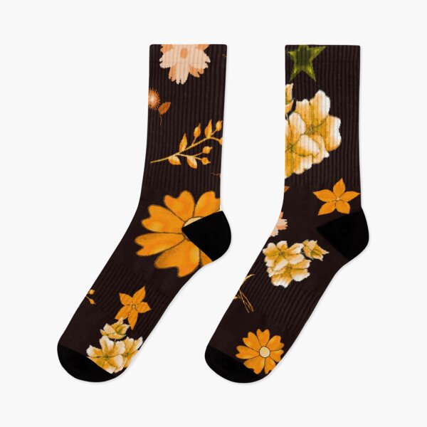 Item preview, Gold Floral Pattern designed and sold by Rell1970.