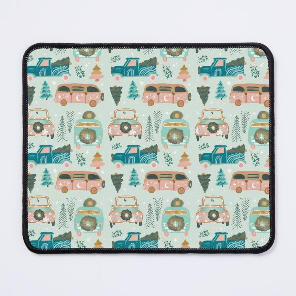 Item preview, Boho Hippy Holiday Truck Pattern designed and sold by GladYoureHere.