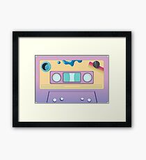After Laughter Cassette Framed Print