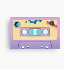 After Laughter Cassette Canvas Print