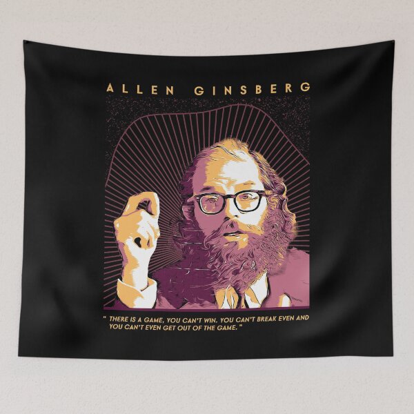 Item preview, Funny Graphic Gift Physics Allen Ginsberg Retro Wave designed and sold by MoringJose802.