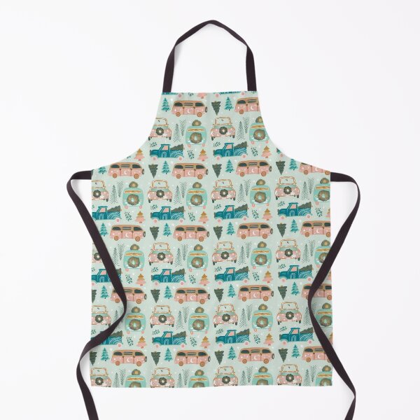 Item preview, Boho Hippy Holiday Truck Pattern designed and sold by GladYoureHere.