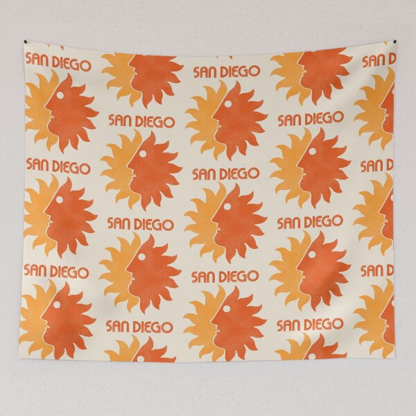Item preview, Retro San Diego Sun Tourist Souvenir designed and sold by ourkid.