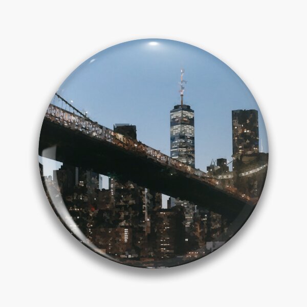 Item preview, Early Evening Manhattan Skyline - Watercolour Style designed and sold by WWWC2288.