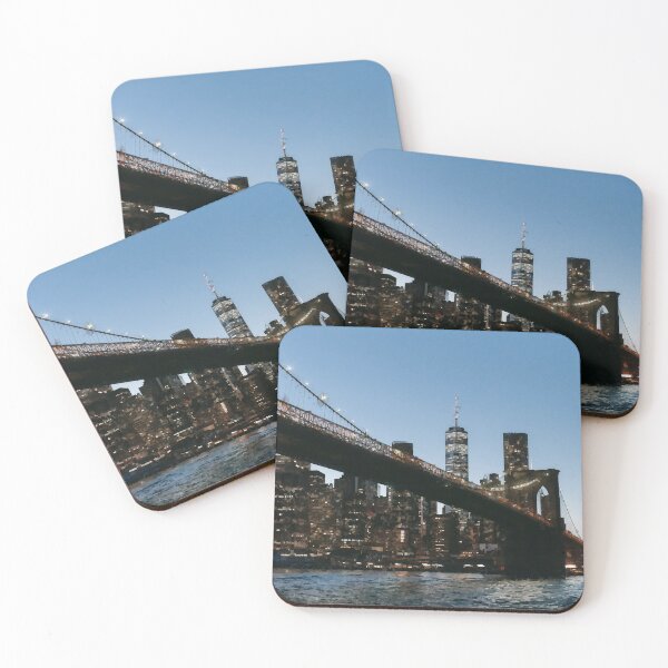 Item preview, Early Evening Manhattan Skyline - Watercolour Style designed and sold by WWWC2288.