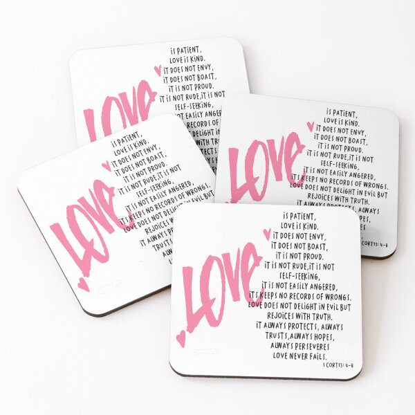 Item preview, LOVE IS PATIENT... designed and sold by godswordinc.