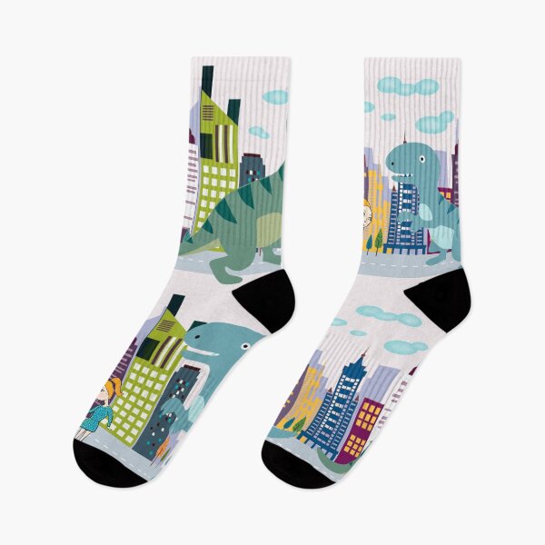Item preview, Dinosaurs In City  designed and sold by MarcSabuncu.