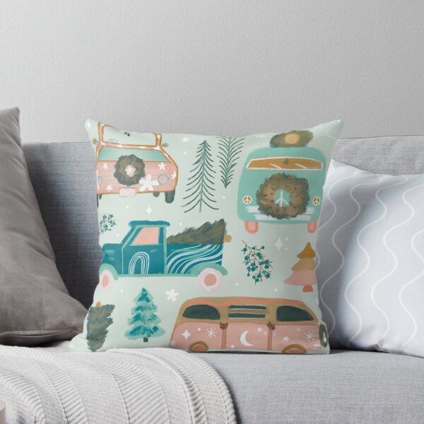 Item preview, Boho Hippy Holiday Truck Pattern 2 designed and sold by GladYoureHere.
