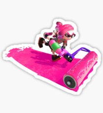 Splatoon 2 Pink Inkling Sticker