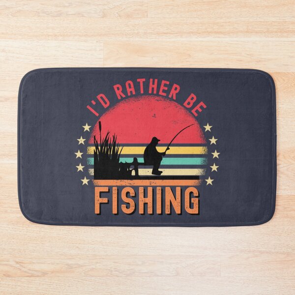 Item preview, I'd Rather Be Fishing Vintage Retro Fisherman Fly Fishing Pullover Hoodie designed and sold by HoangDepzai.