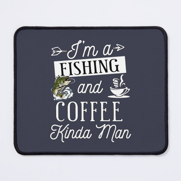 Item preview, I'm A Fishing and Coffee Kinda Man Fisherman Gift Fishing Pullover Hoodie designed and sold by HoangDepzai.