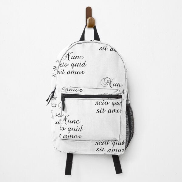 Item preview, Nunc Scio Quid Sit Amor - Now I Know What Love Is - Virgil Quotes - Latin Phrases designed and sold by PhiloJourney.