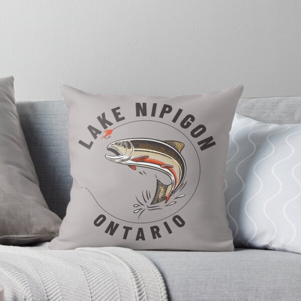 Item preview, Lake Nipigon Ontario Fishing Fisherman Sweatshirt designed and sold by HoangDepzai.