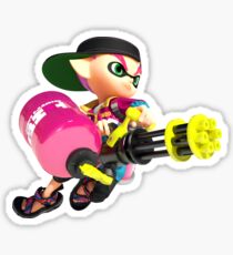 Splatoon 2 Pink Inkling Sticker
