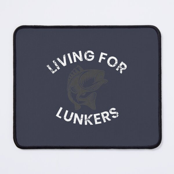Item preview, Living for Lunkers Bass Fisherman Premium T-Shirt designed and sold by HoangDepzai.