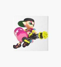 Splatoon 2 Pink Inkling Art Board